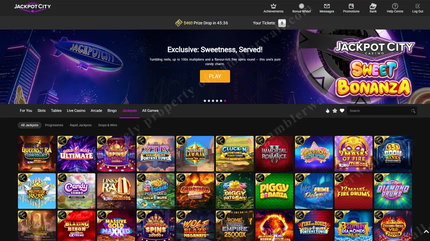 Progressive jackpot games with massive prize pools